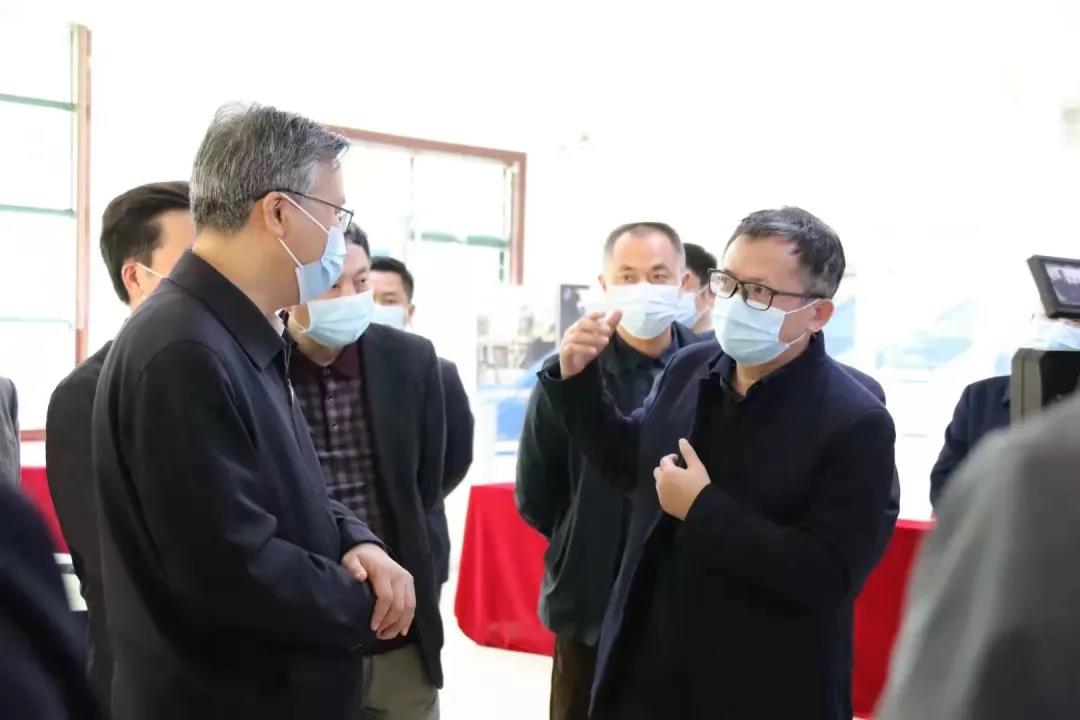 湖南省委常委、政法委書記李殿勛一行蒞臨千盟智能考察